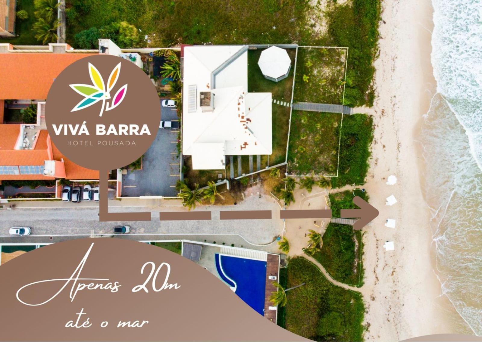 Viva Barra Hotel Pousada Barra de São Miguel Exterior foto